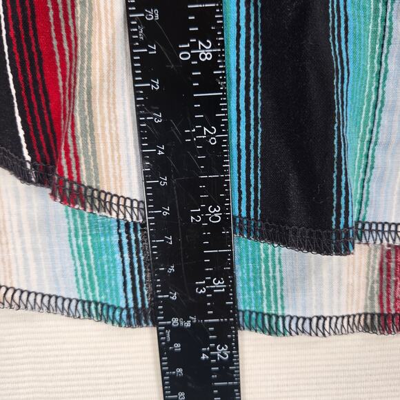 Vintage Wrangler X-Long Tails Pearl Snap Western Aztec Short‎ Sleeve XL Shirt - Picture 3 of 6